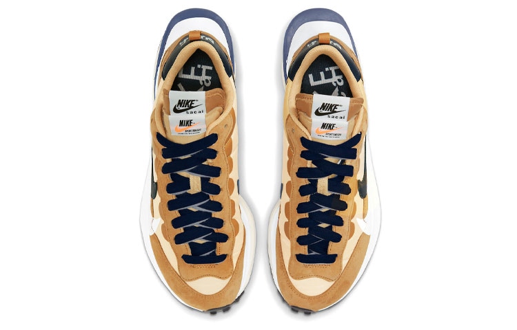 Nike Sacai x Nike VaporWaffle Sesame Blue Void — фото 9