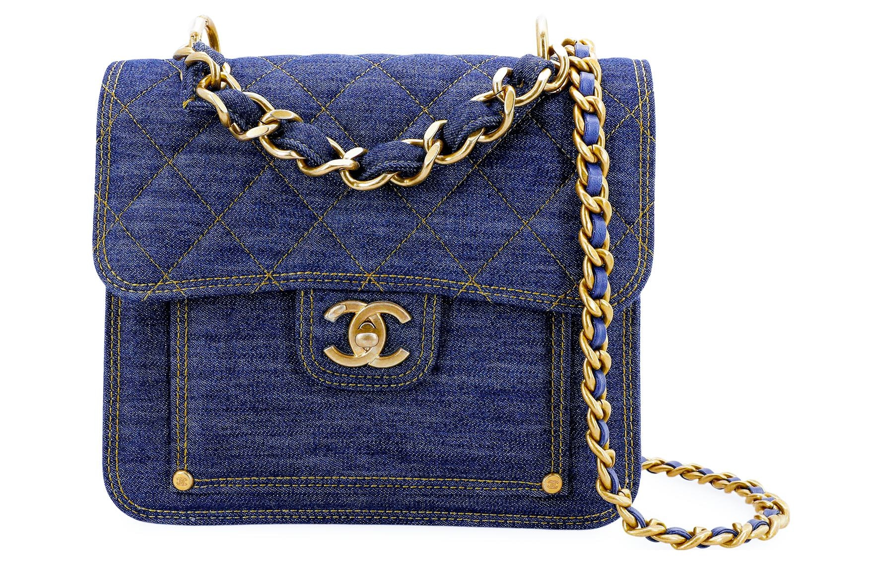 Chanel Denim Flap Bag