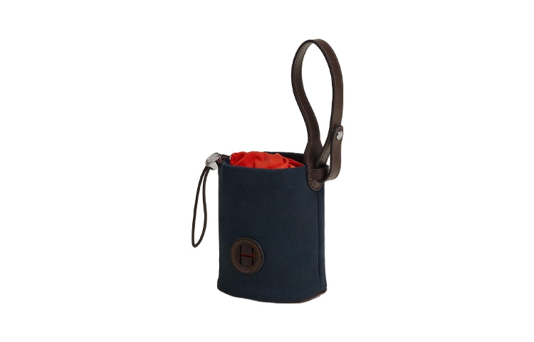 Hermes Dog Bag Navy Blue