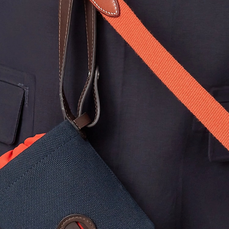 Hermes Dog Bag Navy Blue — фото 2