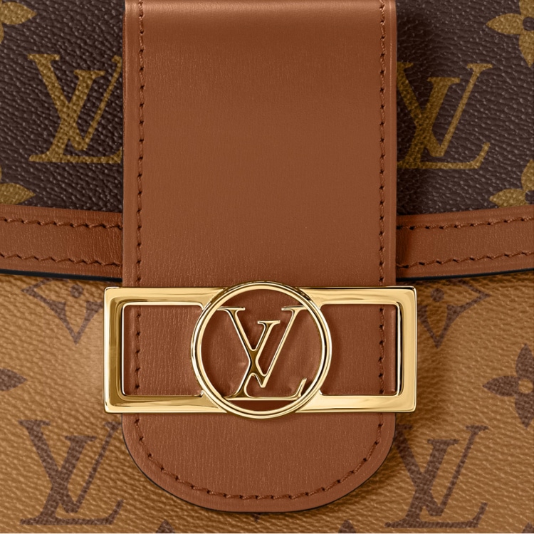 Louis Vuitton Dauphine MM Brown — фото 6