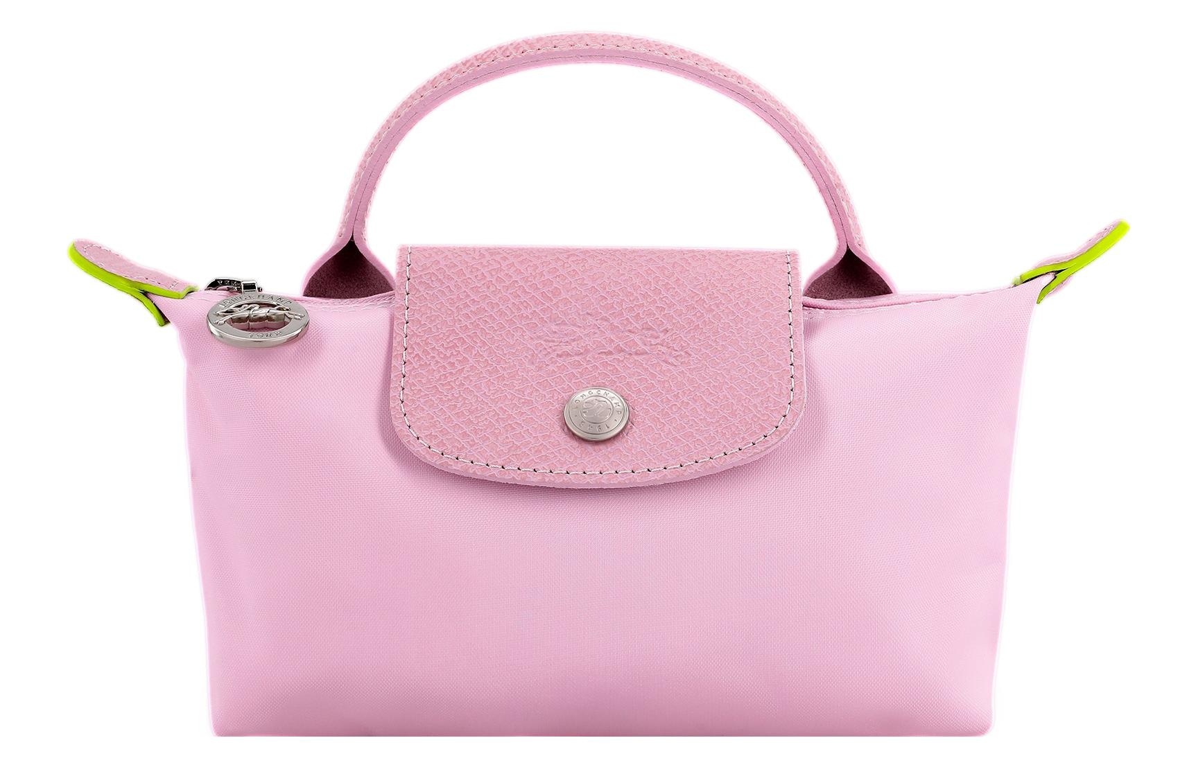 Сумки LONGCHAMP/珑骧 Longchamp Le Pliage Green 17 Pink