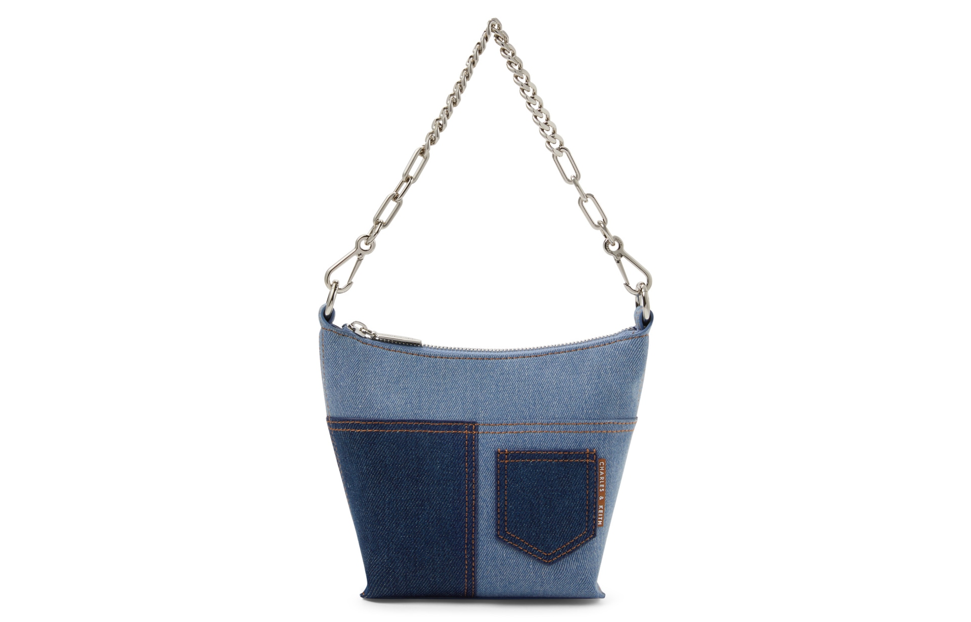 CHARLES&KEITH CHARLESKEITH ck BeigeBlackDenim Blue