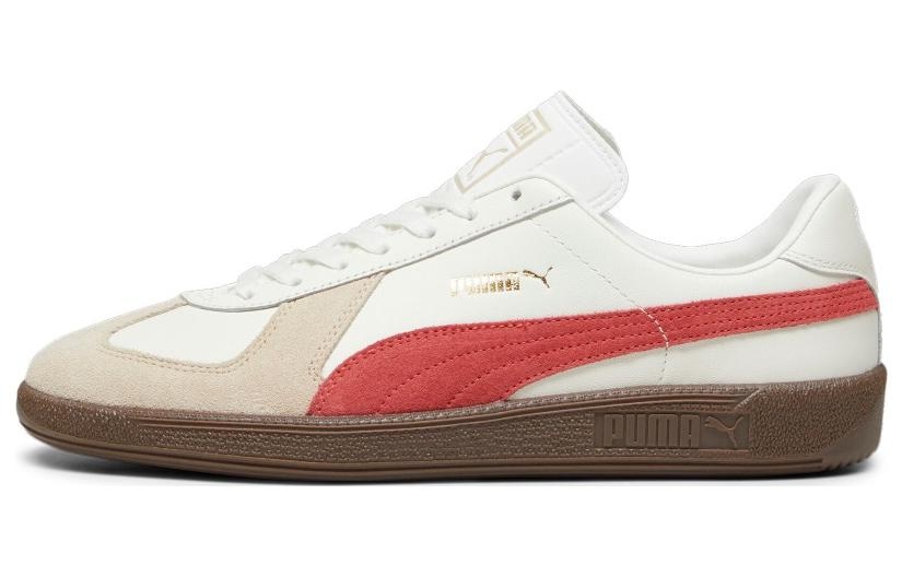 Puma Army Trainer White Brown Red — фото 5