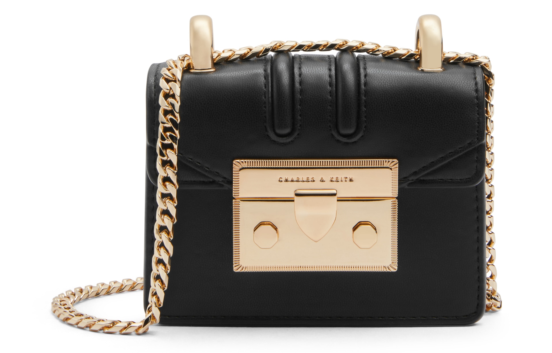 CHARLES&KEITH Charles & Keith Mini Crossbody Bag Black