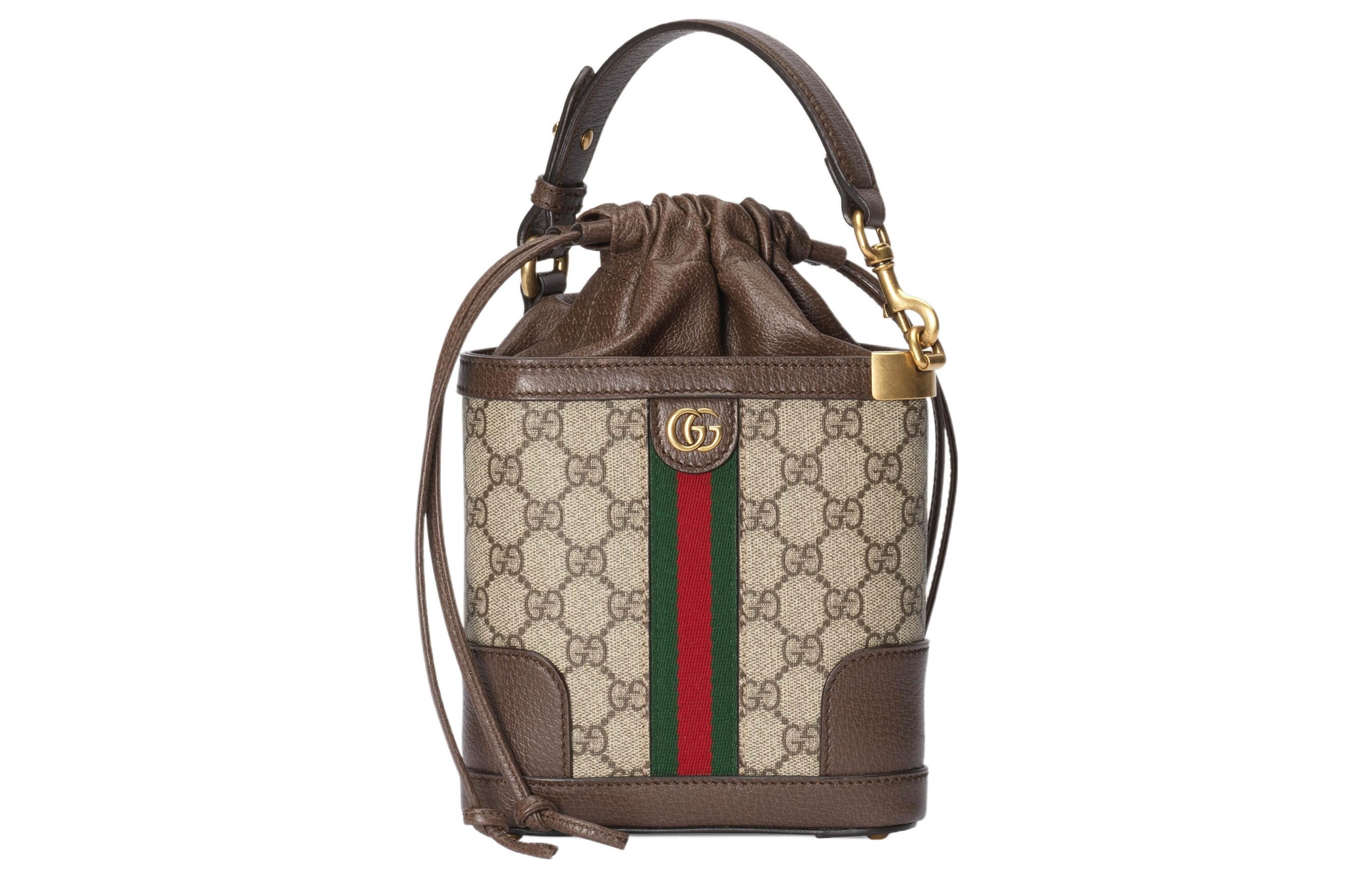 GUCCI/古驰 Gucci Bucket Bag Beige/Ebony