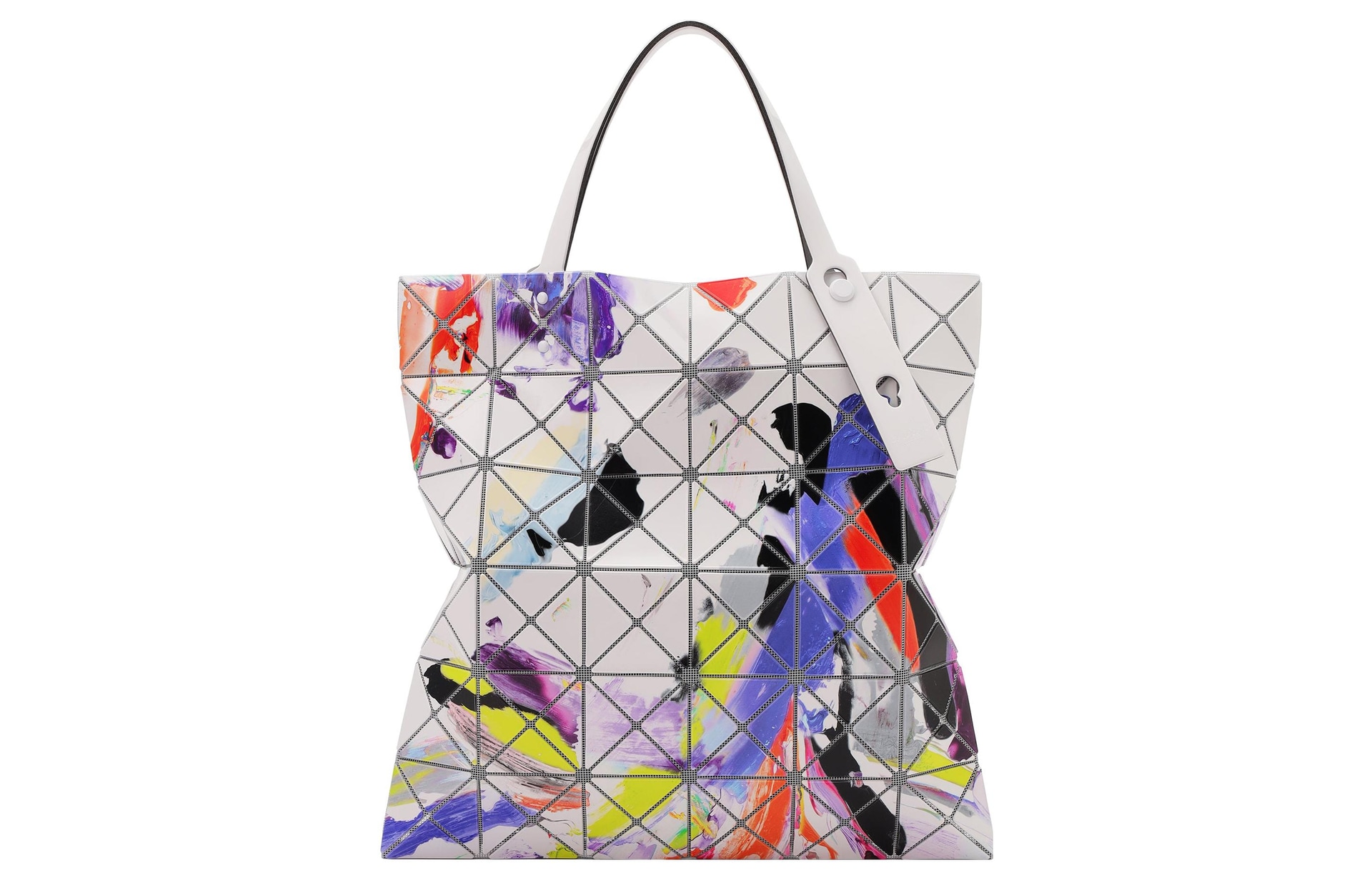 ISSEY MIYAKE/三宅一生 ISSEY MIYAKE Palette Tote Bag Light Grey