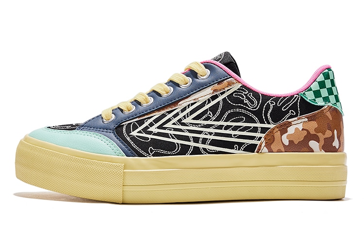Feiyue Кроссовки (Арт. FXY-895T黑/棕/绿) — фото 4