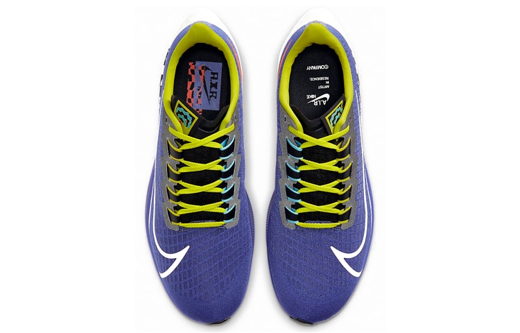Nike Pegasus 37 Blue Yellow — фото 9