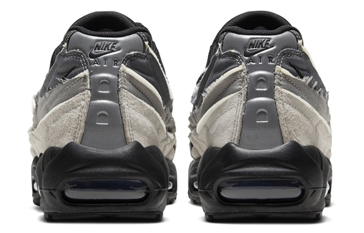 Nike CDG x Nike Air Max 95 Black White Grey — фото 9