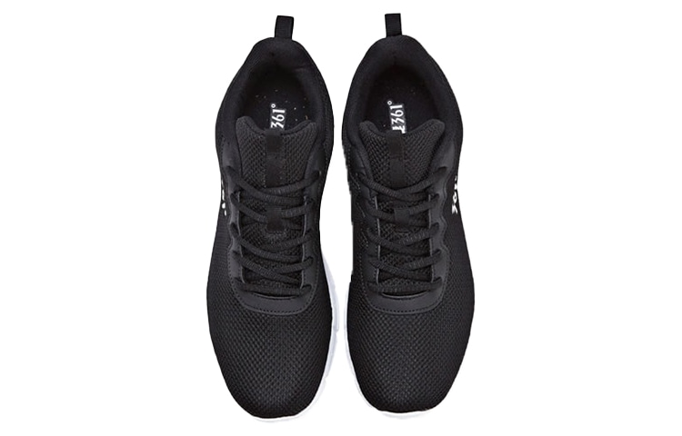 361° Lightweight Low-Top Running Shoes Black White — фото 1
