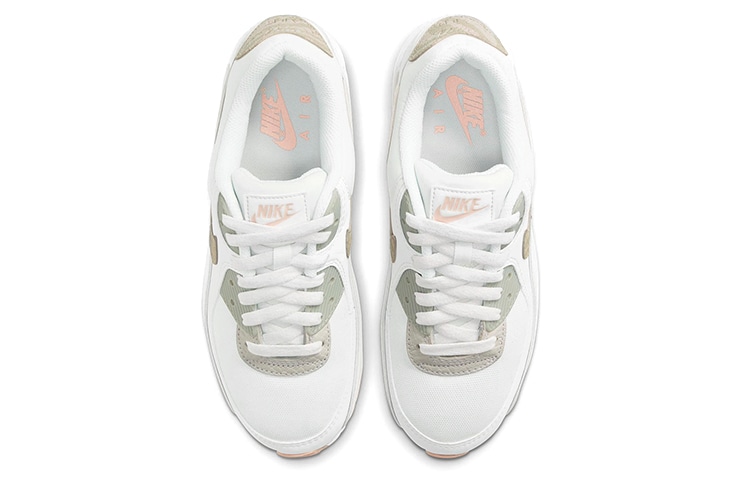 Nike Air Max 90 Grey White Pink — фото 9