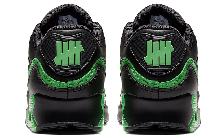 Nike UNDEFEATED x Nike Air Max 90 Black Green — фото 8