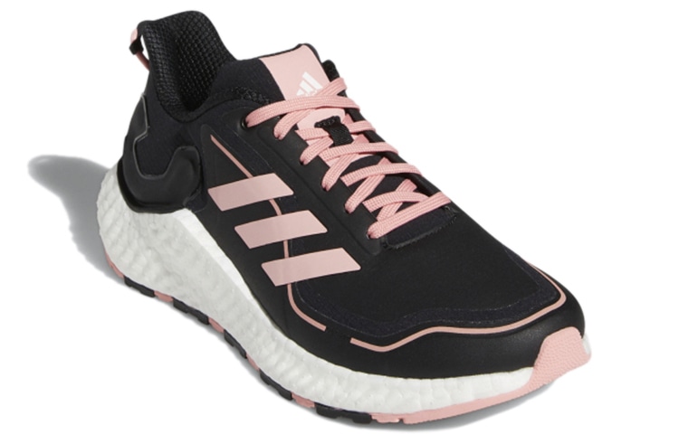 Adidas Climawarm Ltd Low Running Shoes Women Black Pink — фото 9