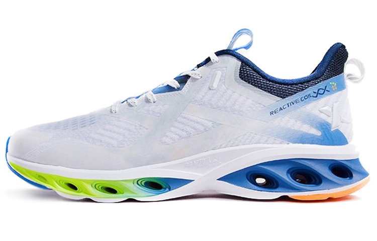 特步 Xtep Running Shoes White Blue — фото 5