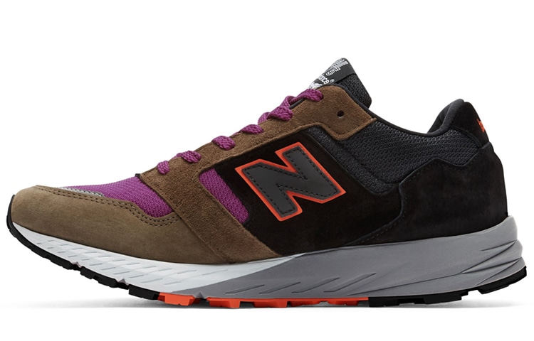 New Balance 575 Brown Purple — фото 4