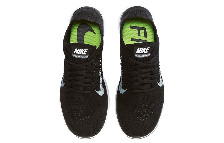 Nike Free RN 4.0 Flyknit Black — фото 9