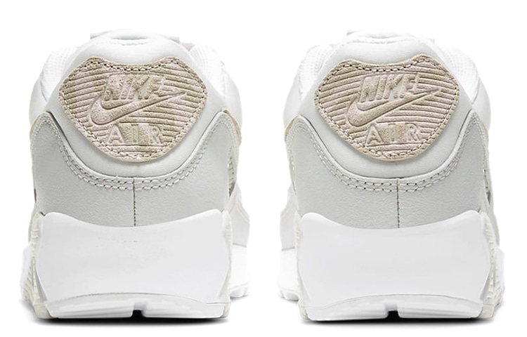 Nike Air Max 90 Grey White Pink — фото 10