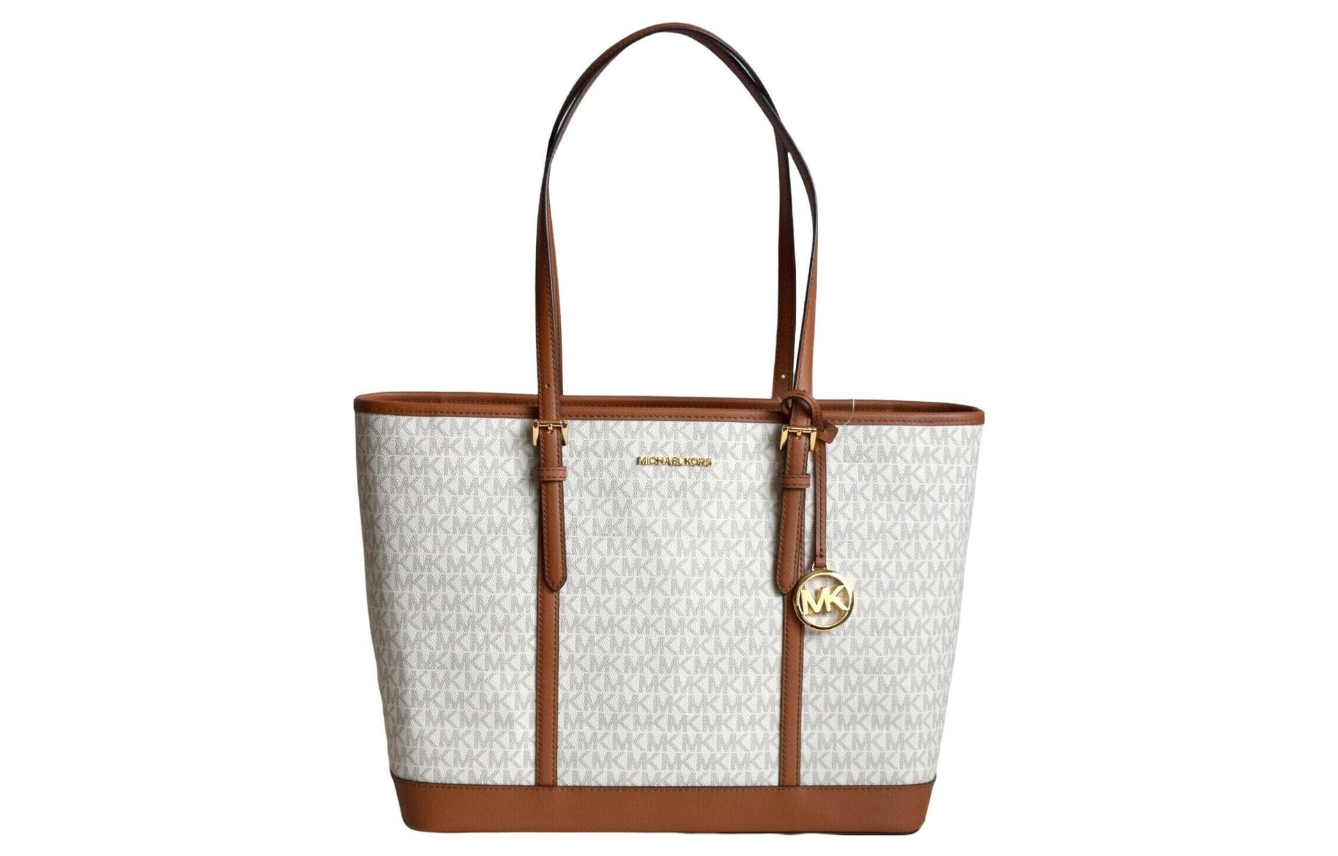 Сумки Michael Kors Jet Set Travel Vanilla White
