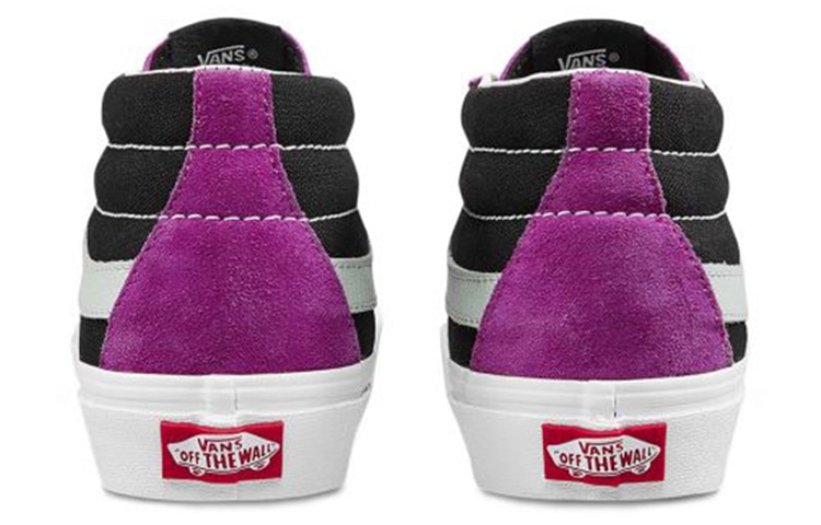 Vans SK8 Mid Black Purple — фото 7