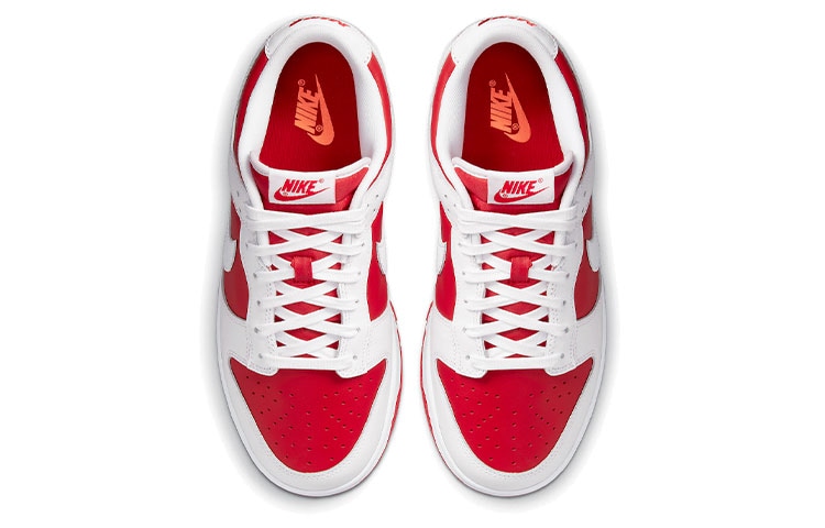 Nike Dunk Retro "Reverse White Red" — фото 9