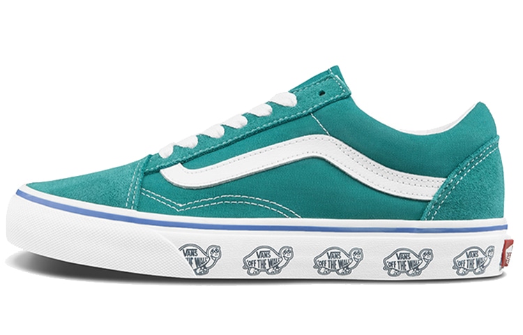 Vans Old Skool Turtle Print Green — фото 5