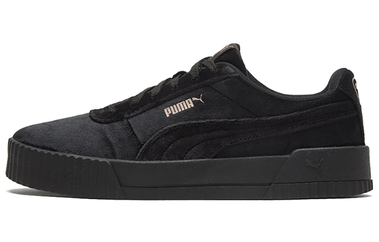 Puma Carina Velvet Black Gold — фото 5