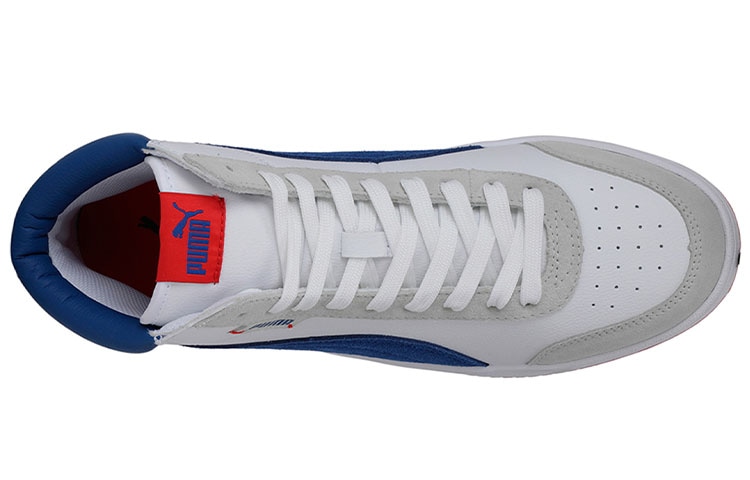 Puma Court Legend Sl Collar Blue White Grey — фото 9