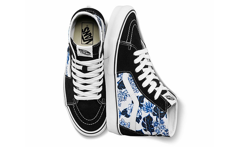 Vans SK8 Blue Floral — фото 9