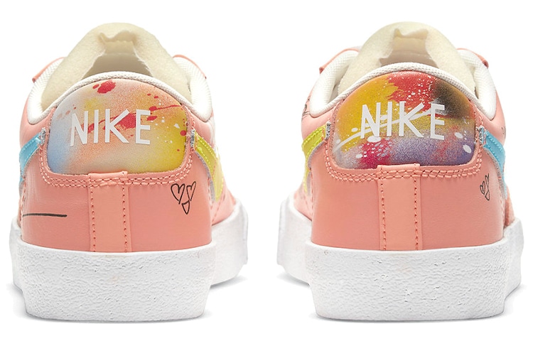 Nike Blazer Low '77 Swoosh Pink — фото 10