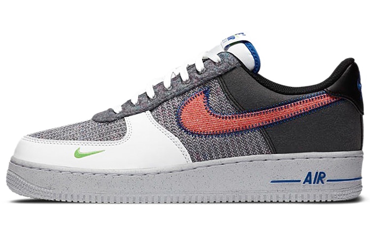 Nike Air Force 1 '07 Low Black White Grey — фото 5