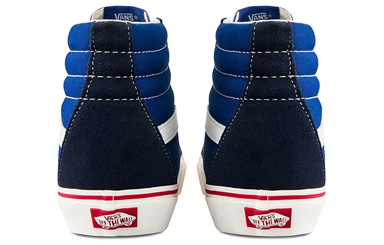 Vans SK8-Hi Blue Black — фото 9