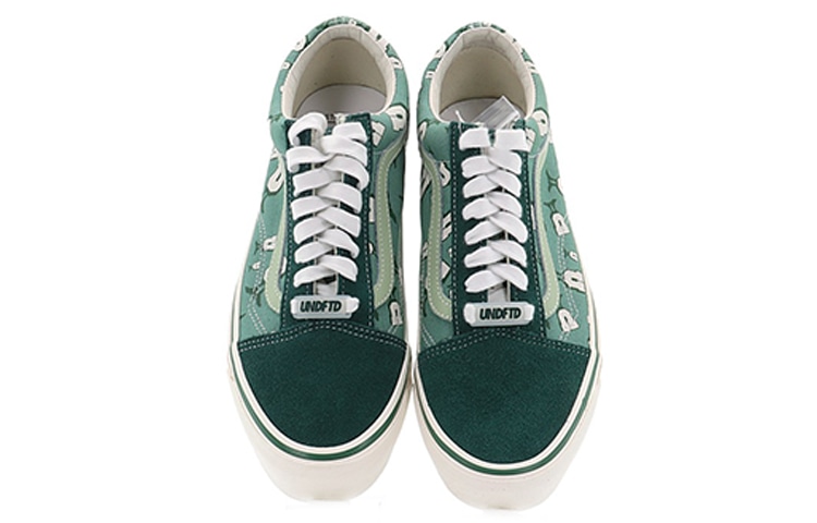 Vans UNDEFEATED x Vans Old Skool Green — фото 9