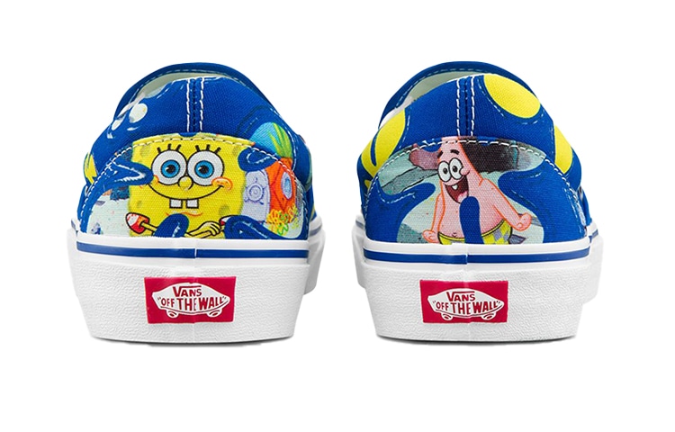 Vans x SpongeBob SquarePants Slip-On Blue — фото 8