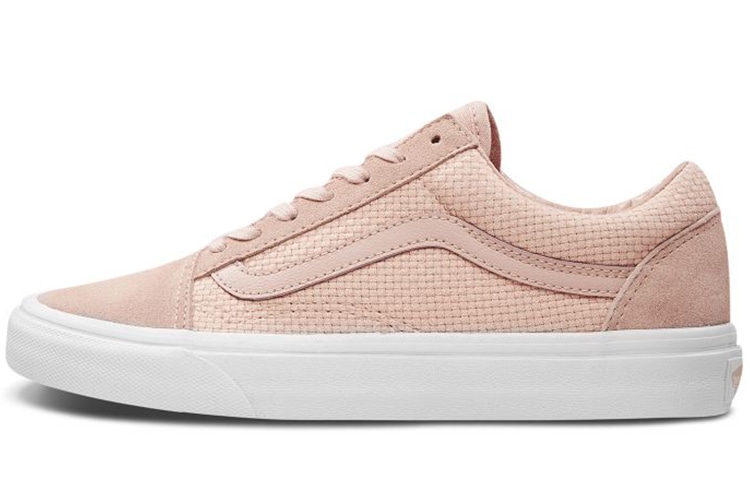 Vans Old Skool Pink White — фото 4