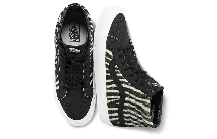 Vans Style 38 Zebra High Top — фото 8