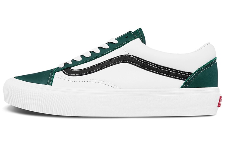 Vans Old Skool Vlt Lx White Green — фото 5
