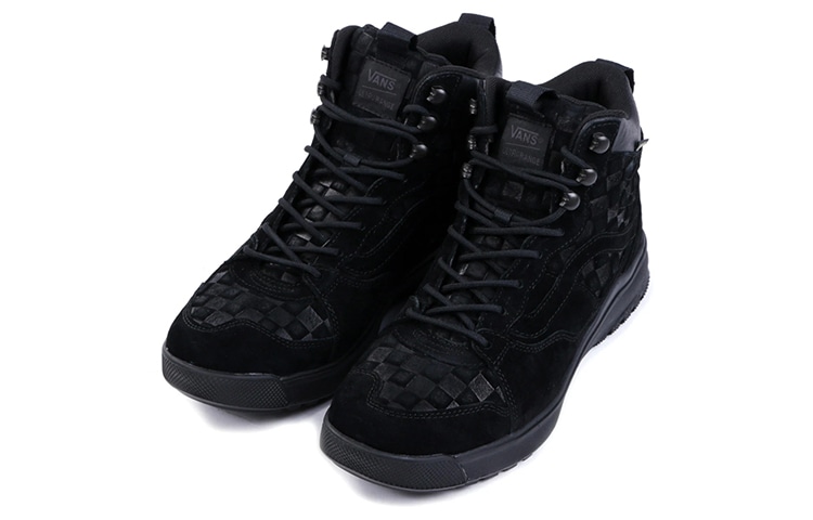 Vans Gore-Tex x Vans Vault Ultrarange Hi MTE LX Black Checkerboard — фото 8