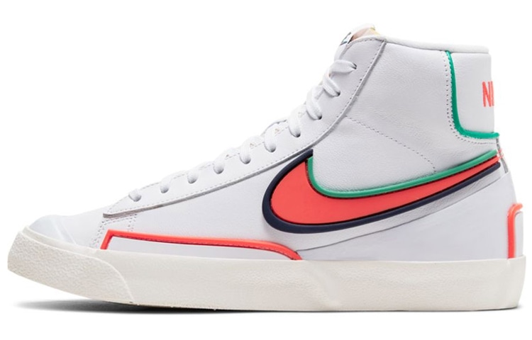 Nike Blazer Infinite Mid White Orange — фото 6