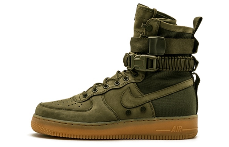Nike Air Force 1 SF Faded Olive — фото 5