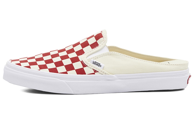 Кроссовки Vans Slip-On Red White Checkered