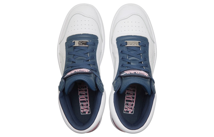Puma Von Dutch x PUMA Ralph Sampson Mid White Blue — фото 9