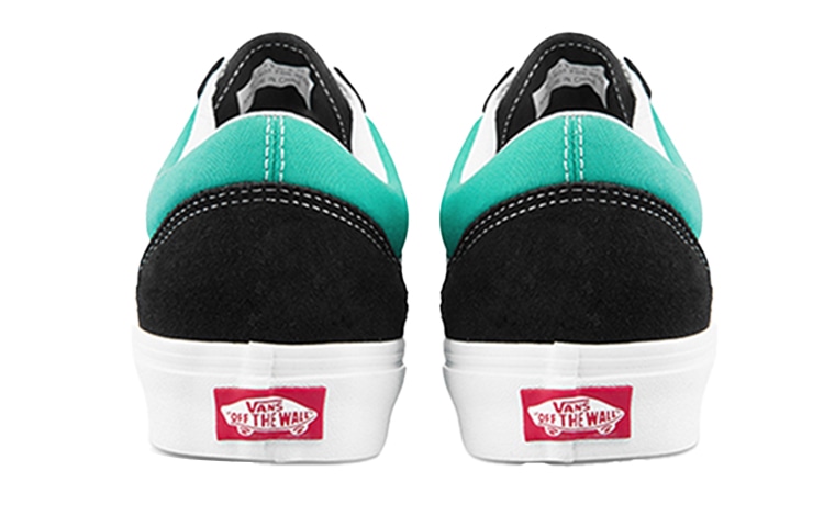 Vans Old Skool Blue Black White — фото 9