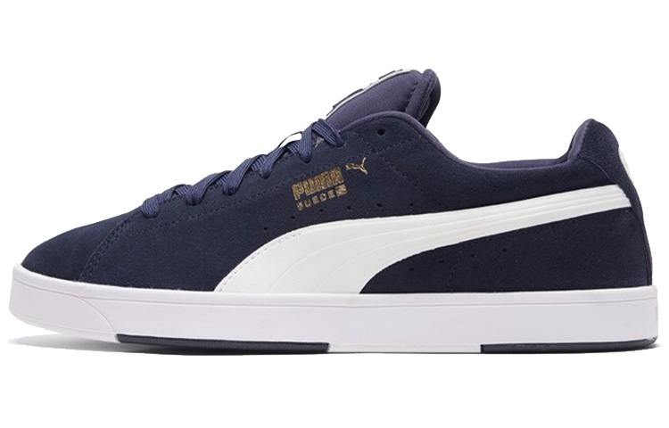 Puma Suede Blue White — фото 5
