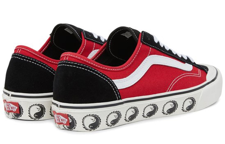 Vans Style 36 Dane Reynolds Black Red — фото 8