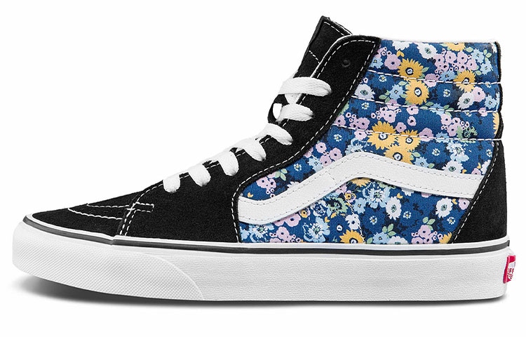 Vans SK8 High Black White Blue — фото 5