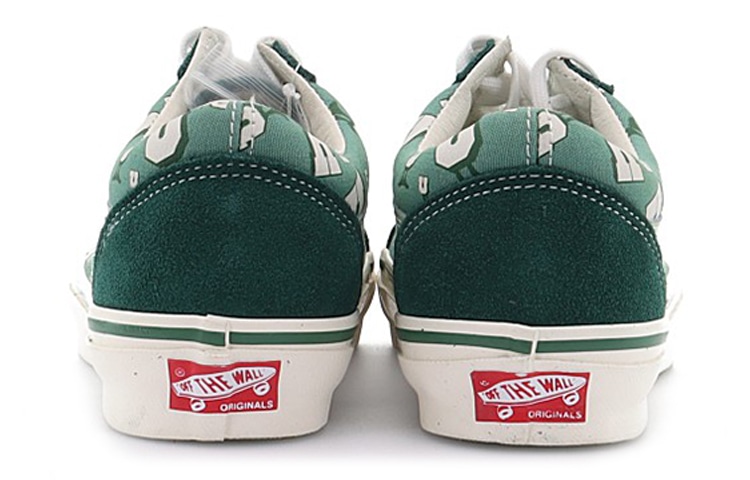 Vans UNDEFEATED x Vans Old Skool Green — фото 10