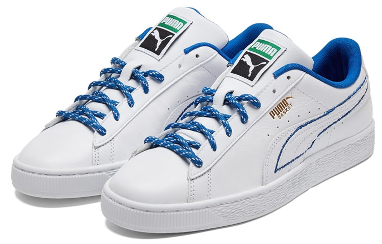 Puma Low Top White Blue — фото 8
