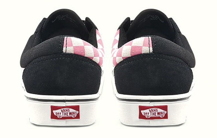 Vans Old Skool Comfycush Black Pink Checkerboard — фото 3