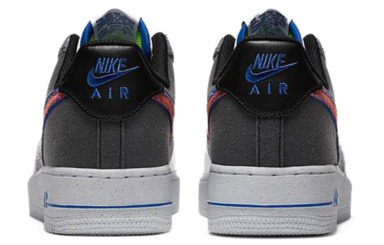 Nike Air Force 1 '07 Low Black White Grey — фото 9